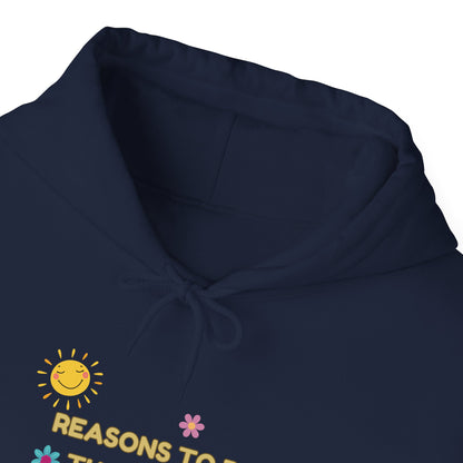 “Reasons to Be Thankful” Unisex Heavy Blend Hooded Sweatshirt – Cozy & Inspirational By LoveJustJules