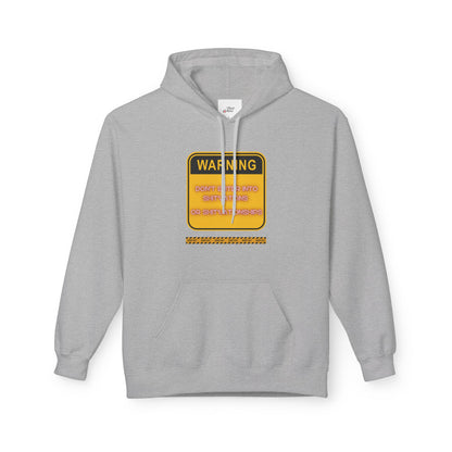 Bold Warning Sign Hoodie -"DON'T ENTER INTO SHIT'UATIONS OR SHIT'UATIONSHIPS!" – Empowering, Humorous, and Stylish Apparel