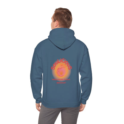 LoveJustJules - SouLiCiouS Style.. Front and Back Print Design - Unisex Hooded Sweatshirt