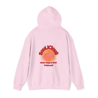 LoveJustJules - SouLiCiouS Style.. Front and Back Print Design - Unisex Hooded Sweatshirt