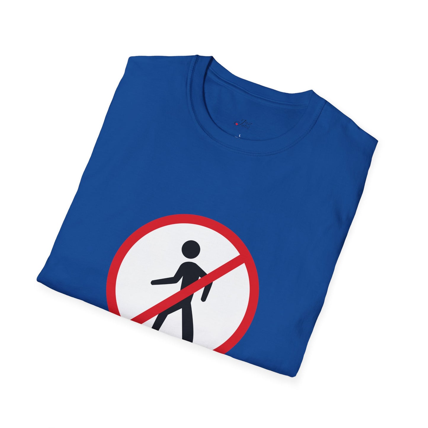 Unisex Softstyle T-Shirt - Caribbean Humour Featuring Design Print - "NO SALOPS ALLOWED"