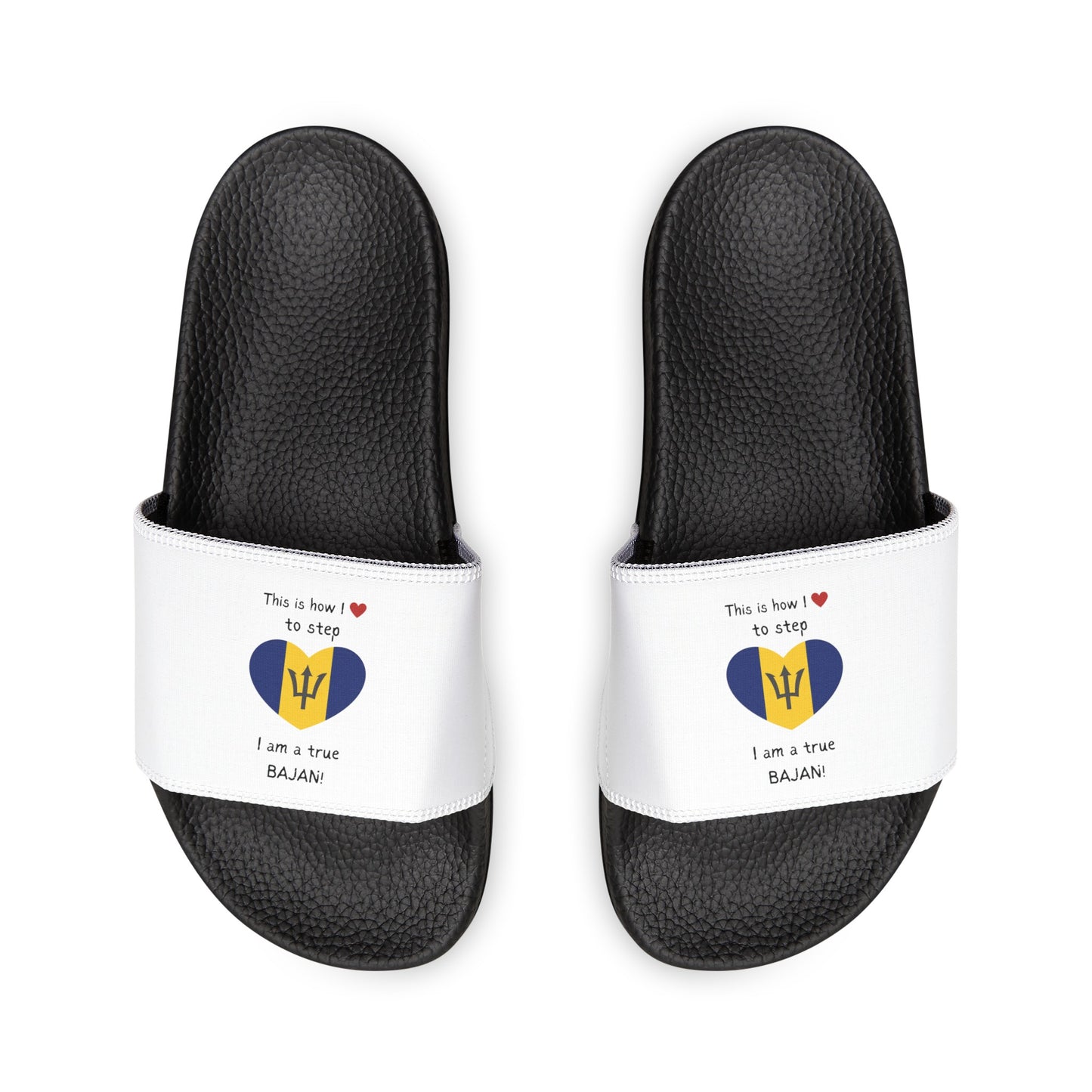 Men's Removable-Strap Sandals -  Heart of Barbados Sliders