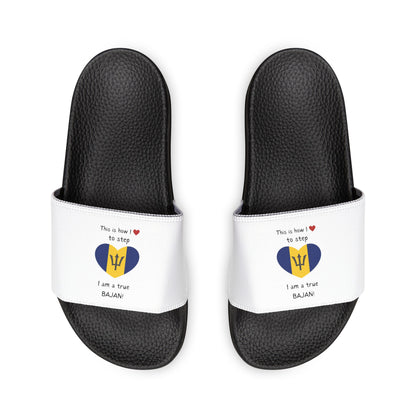 Men's Removable-Strap Sandals -  Heart of Barbados Sliders