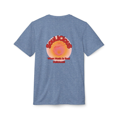 Unisex T-shirt - Adidas branded SouLiCiouS Top - LoveJustJules - Exclusive, Custom-Designed Apparel