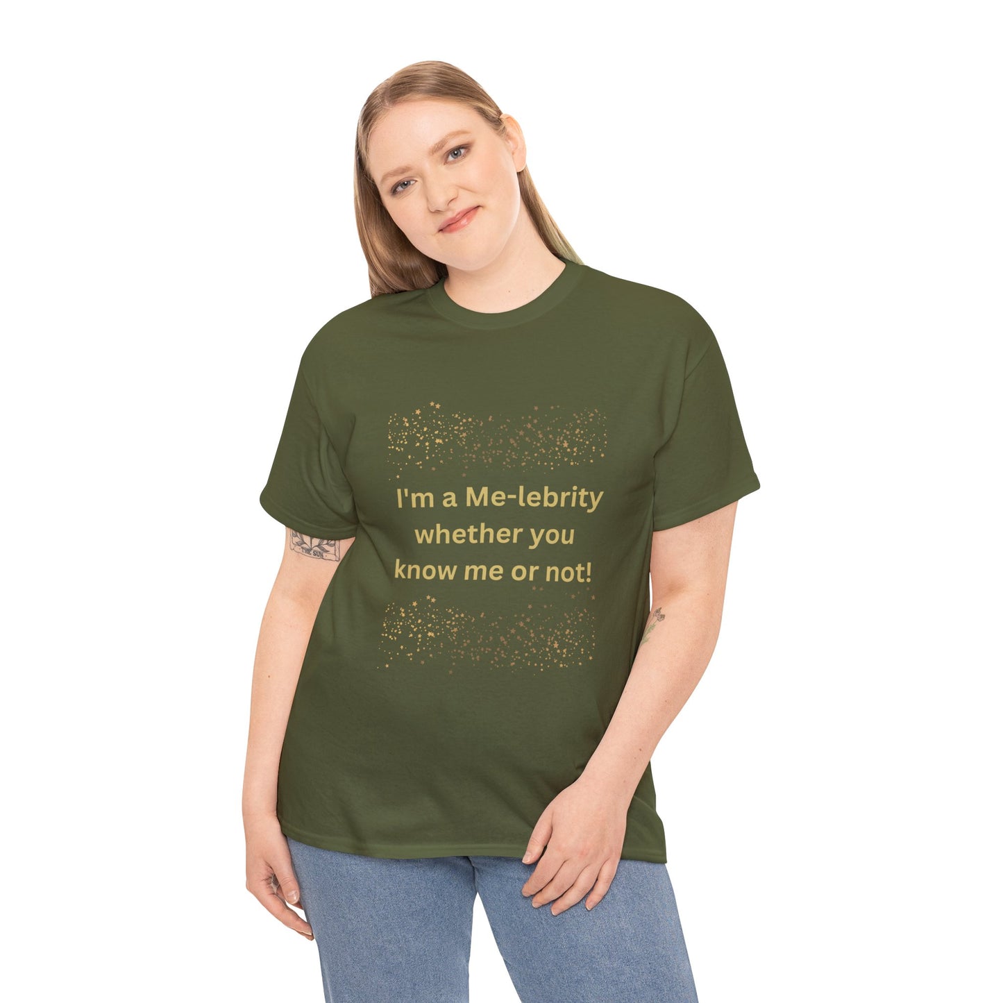 I'm a Me-lebrity... - Unisex Heavy Cotton Tee