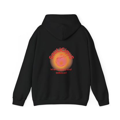 LoveJustJules - SouLiCiouS Style.. Front and Back Print Design - Unisex Hooded Sweatshirt