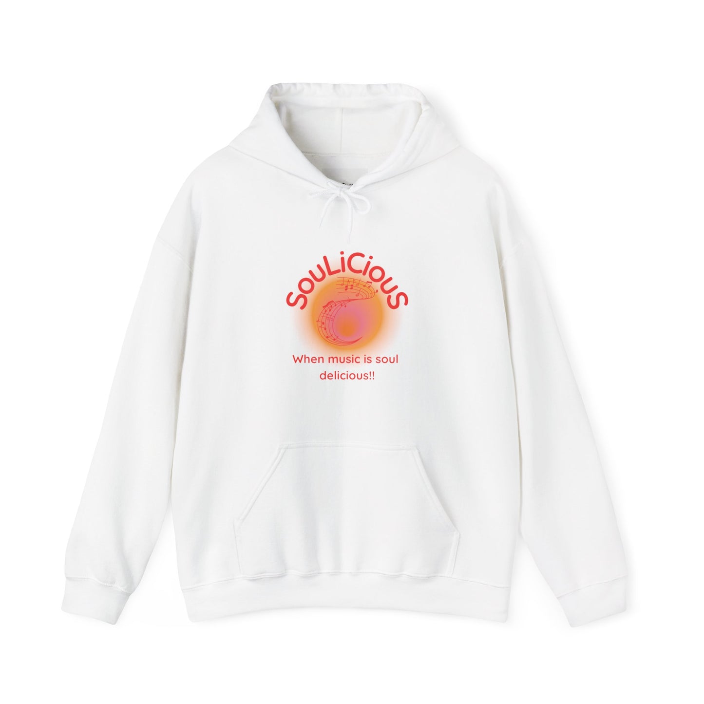 LoveJustJules - SouLiCiouS Style.. Front and Back Print Design - Unisex Hooded Sweatshirt