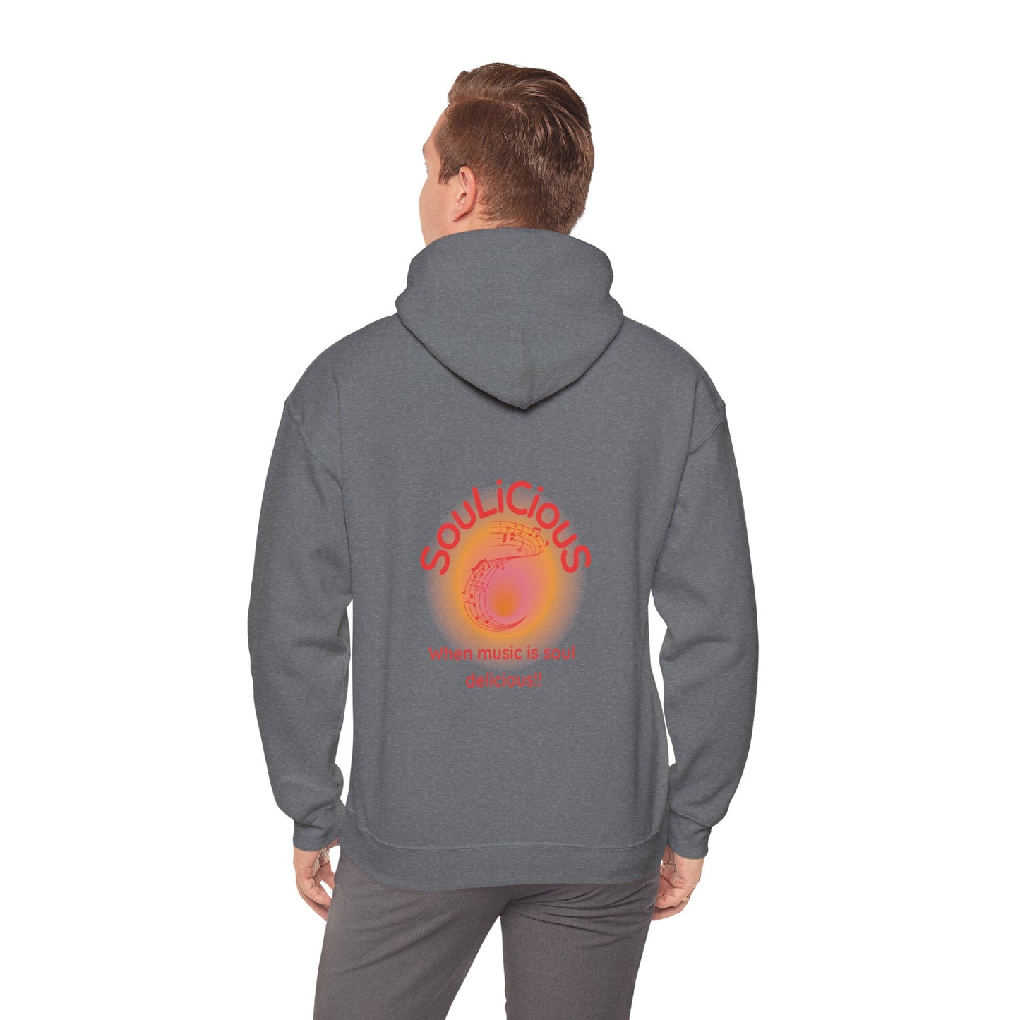 LoveJustJules - SouLiCiouS Style.. Front and Back Print Design - Unisex Hooded Sweatshirt