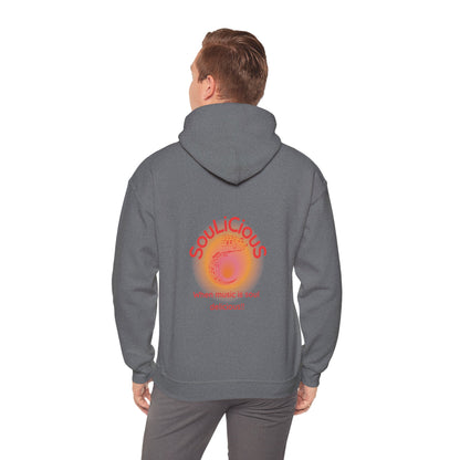 LoveJustJules - SouLiCiouS Style.. Front and Back Print Design - Unisex Hooded Sweatshirt