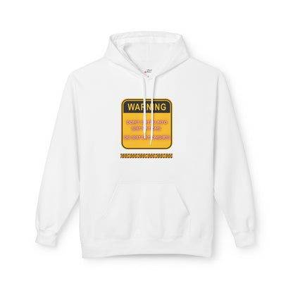 Bold Warning Sign Hoodie -"DON'T ENTER INTO SHIT'UATIONS OR SHIT'UATIONSHIPS!" – Empowering, Humorous, and Stylish Apparel