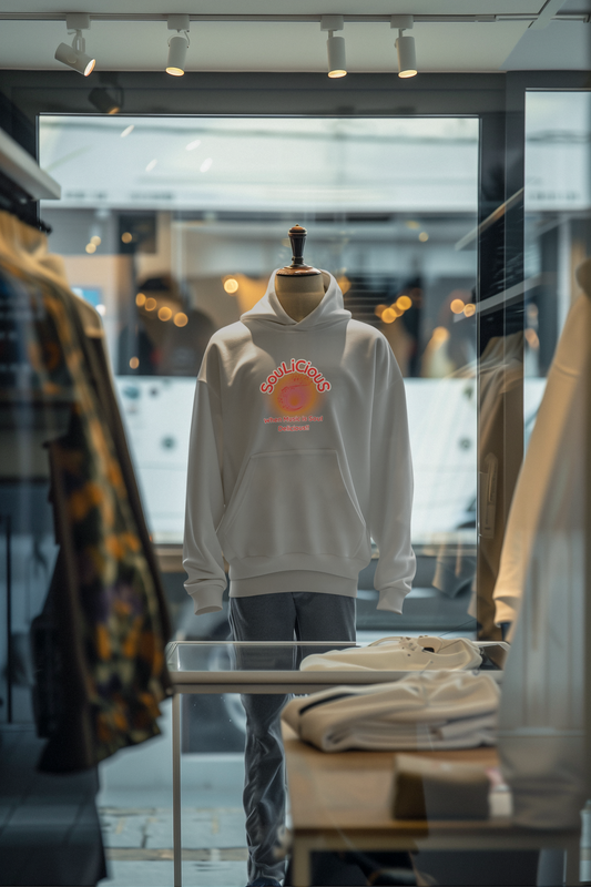 LoveJustJules - SouLiCiouS Style.. Front and Back Print Design - Unisex Hooded Sweatshirt