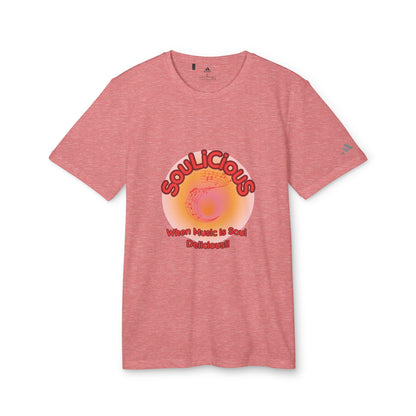Unisex T-shirt - Adidas branded SouLiCiouS Top - LoveJustJules - Exclusive, Custom-Designed Apparel