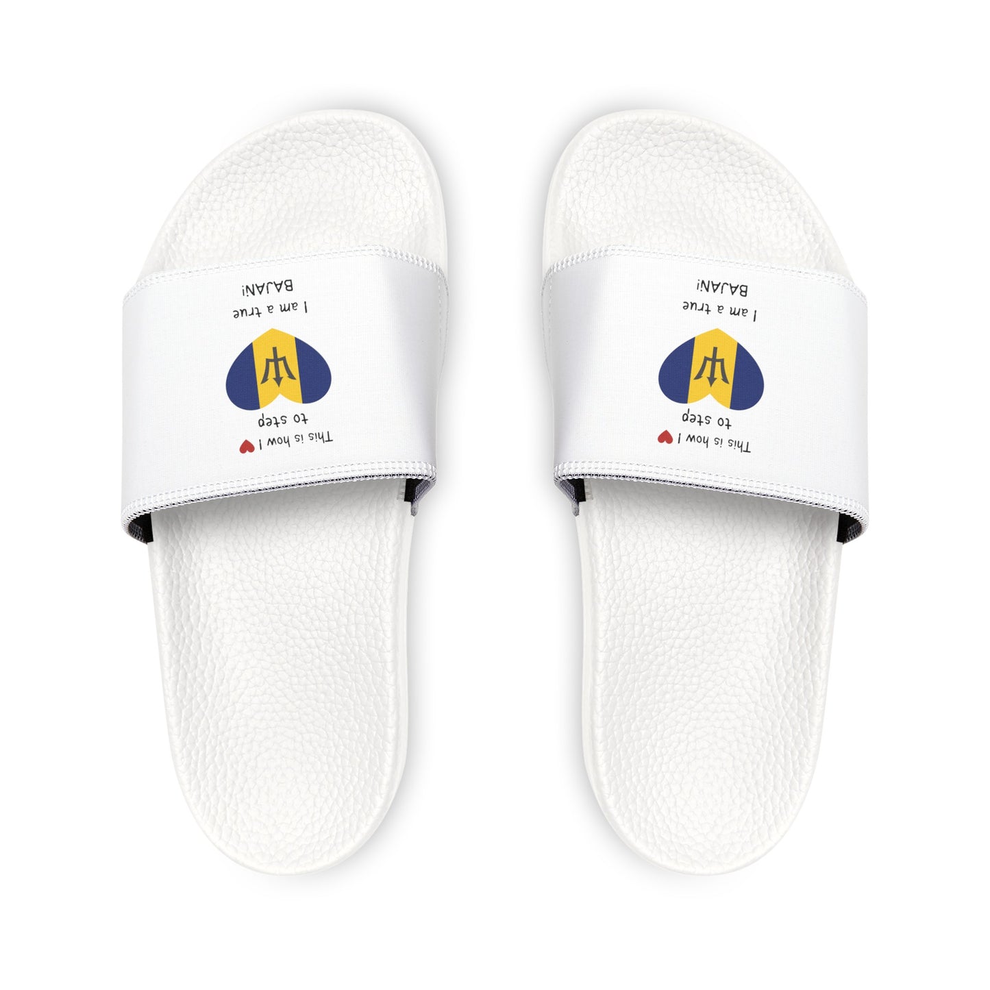 Men's Removable-Strap Sandals -  Heart of Barbados Sliders