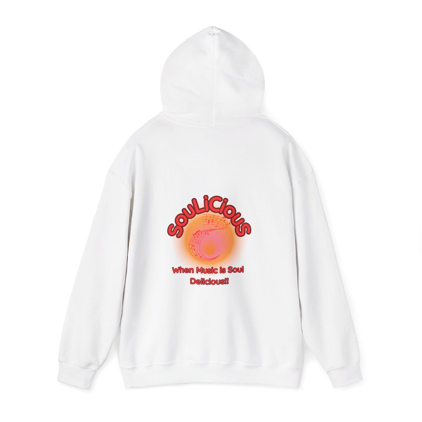 LoveJustJules - SouLiCiouS Style.. Front and Back Print Design - Unisex Hooded Sweatshirt
