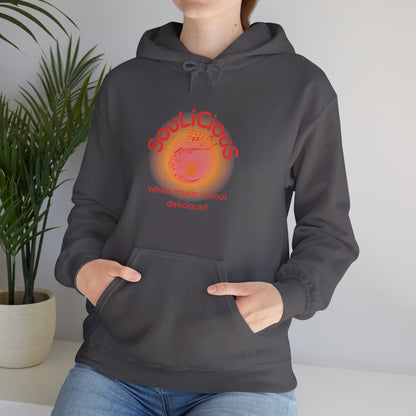 LoveJustJules - SouLiCiouS Style.. Front and Back Print Design - Unisex Hooded Sweatshirt