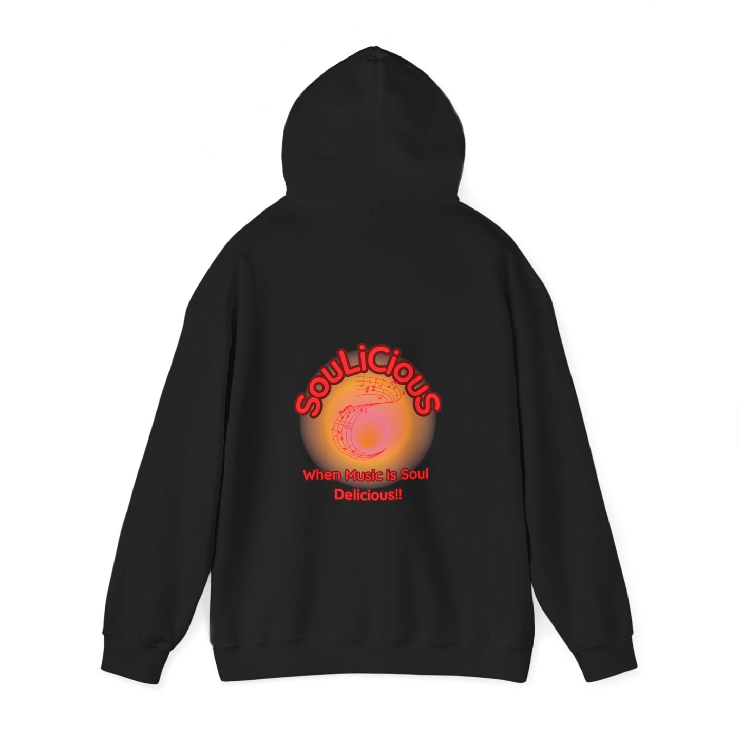 LoveJustJules - SouLiCiouS Style.. Front and Back Print Design - Unisex Hooded Sweatshirt
