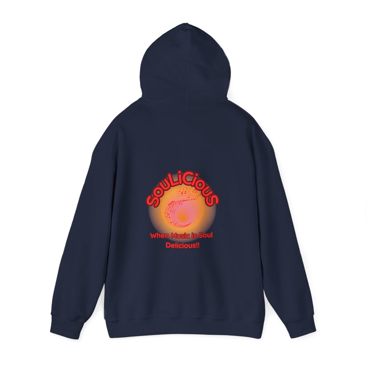 LoveJustJules - SouLiCiouS Style.. Front and Back Print Design - Unisex Hooded Sweatshirt