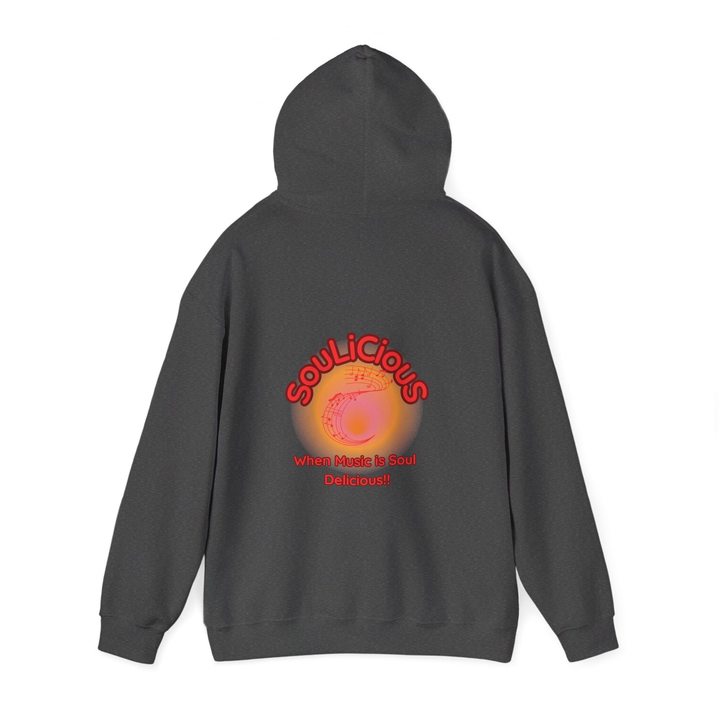 LoveJustJules - SouLiCiouS Style.. Front and Back Print Design - Unisex Hooded Sweatshirt