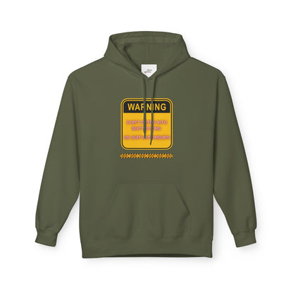 Bold Warning Sign Hoodie -"DON'T ENTER INTO SHIT'UATIONS OR SHIT'UATIONSHIPS!" – Empowering, Humorous, and Stylish Apparel