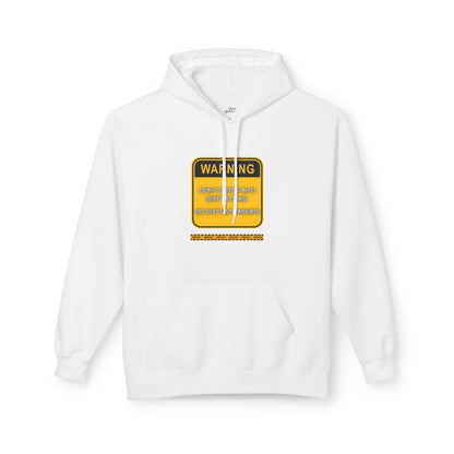 Unisex Midweight Softstyle Fleece Hoodie - "DON'T ENTER INTO SHIT'UATIONS OR SHIT'UATIONSHIPS!" Bold Warning Sign Hoodie & Sweat-Top – Empowering, Humorous, and Stylish Apparel