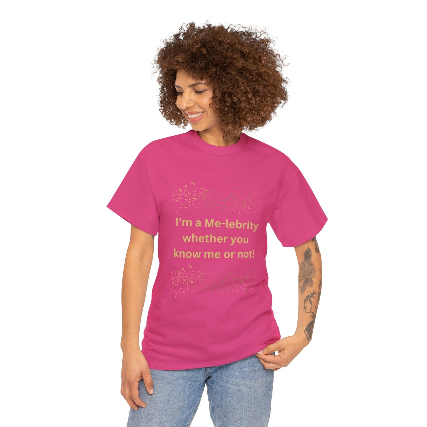 I'm a Me-lebrity... - Unisex Heavy Cotton Tee