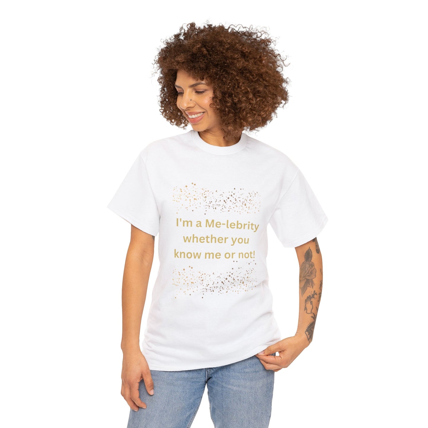 I'm a Me-lebrity... - Unisex Heavy Cotton Tee