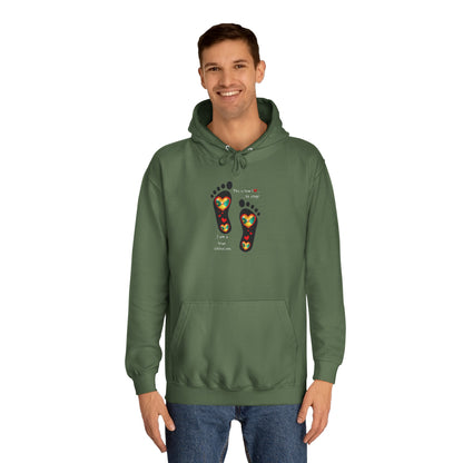 LoveJustJules Grenada Heart Flag Hoodie: Embrace Your Grenadian Pride