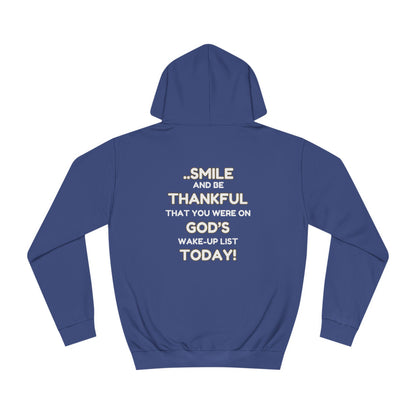 Inspirational Unisex Hoodie – “Reasons to Be Thankful” By LoveJustJules