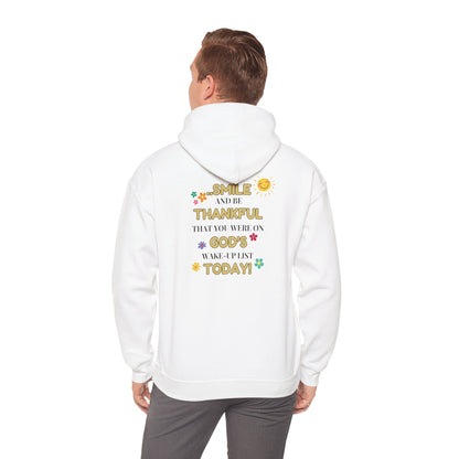 “Reasons to Be Thankful” Unisex Heavy Blend Hooded Sweatshirt – Cozy & Inspirational By LoveJustJules