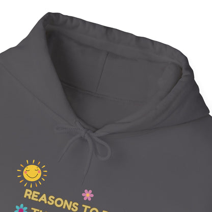 “Reasons to Be Thankful” Unisex Heavy Blend Hooded Sweatshirt – Cozy & Inspirational By LoveJustJules