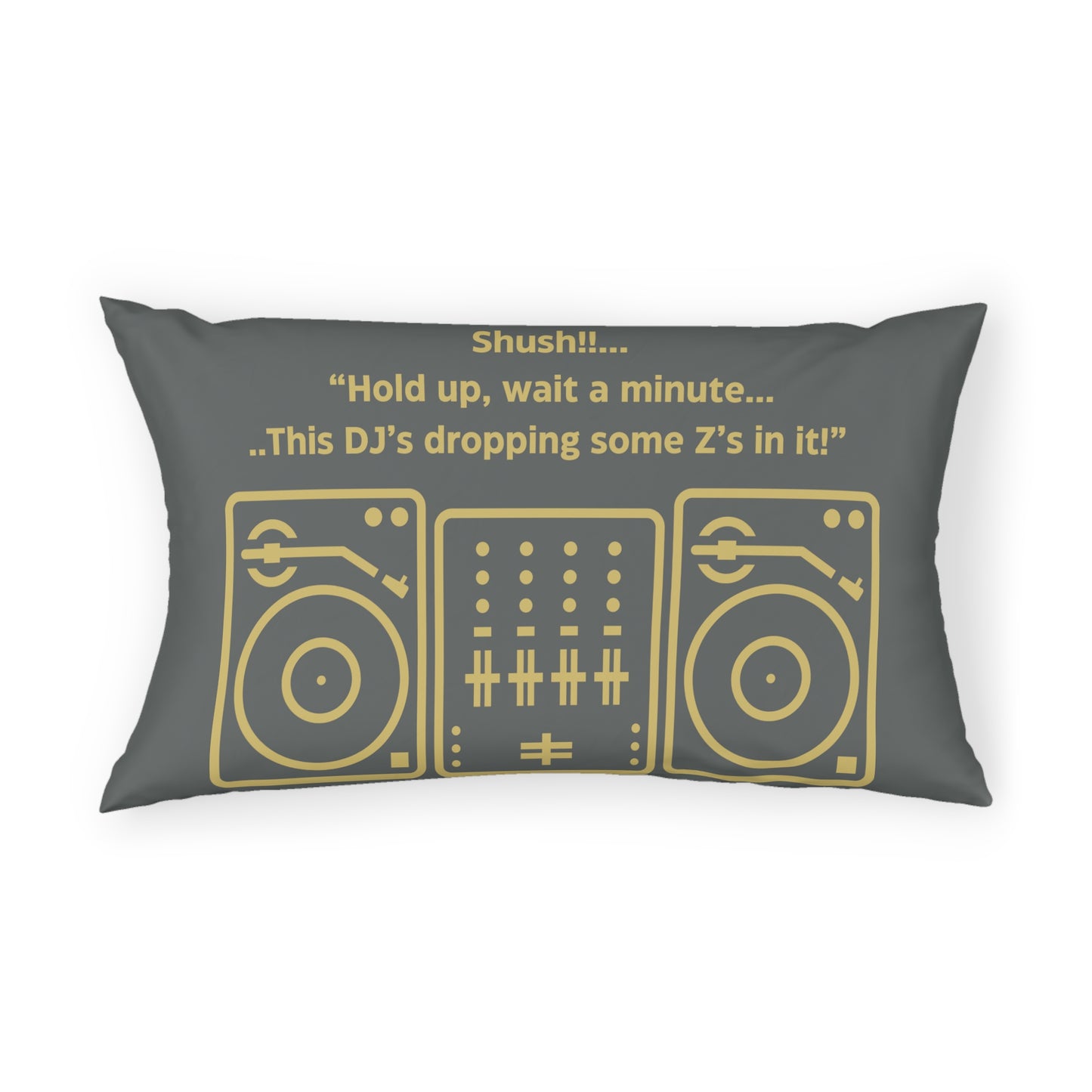 DJ-Inspired Pillow Sham Pillow Case | Unique Sleep Accessories