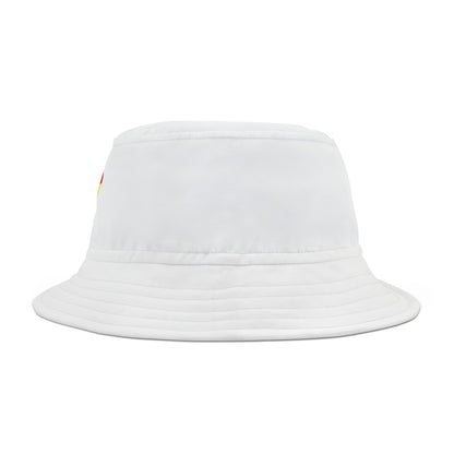 LoveJustJules - Ghanaian Heart-shaped Flag Fisherman's Bucket Hat - Wear Your Ghanaian Pride!