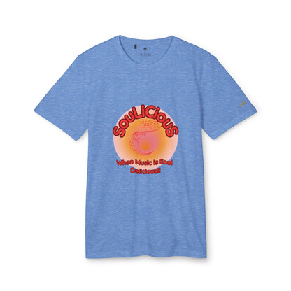 Unisex T-shirt - Adidas branded SouLiCiouS Top - LoveJustJules - Exclusive, Custom-Designed Apparel