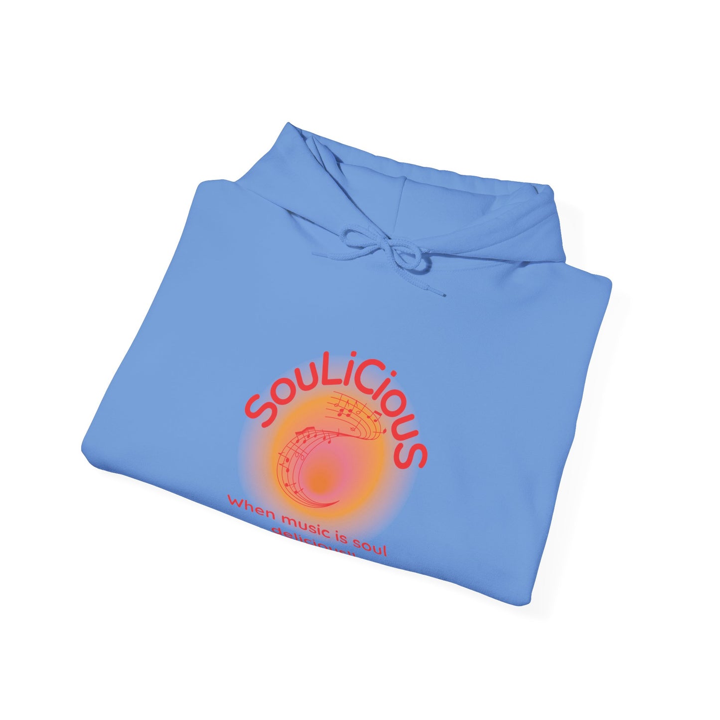 LoveJustJules - SouLiCiouS Style.. Front and Back Print Design - Unisex Hooded Sweatshirt