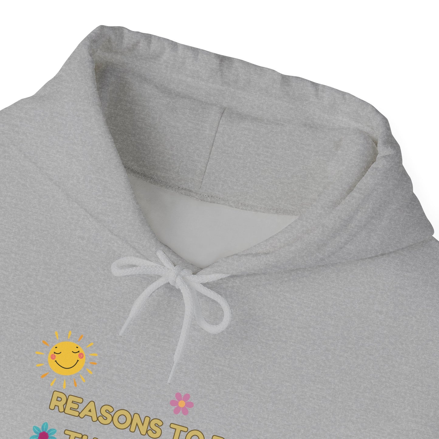 “Reasons to Be Thankful” Unisex Heavy Blend Hooded Sweatshirt – Cozy & Inspirational By LoveJustJules