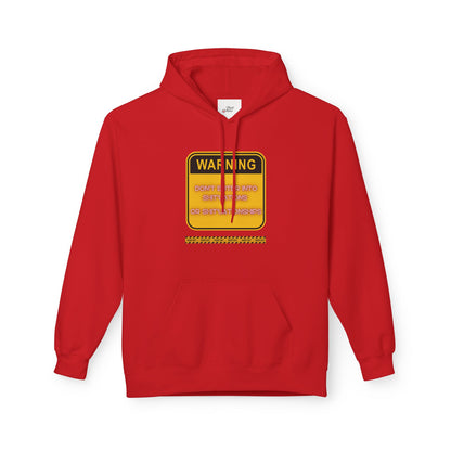 Bold Warning Sign Hoodie -"DON'T ENTER INTO SHIT'UATIONS OR SHIT'UATIONSHIPS!" – Empowering, Humorous, and Stylish Apparel