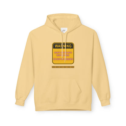 Bold Warning Sign Hoodie -"DON'T ENTER INTO SHIT'UATIONS OR SHIT'UATIONSHIPS!" – Empowering, Humorous, and Stylish Apparel