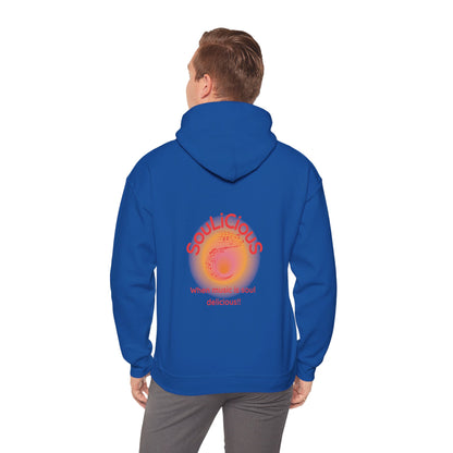 LoveJustJules - SouLiCiouS Style.. Front and Back Print Design - Unisex Hooded Sweatshirt