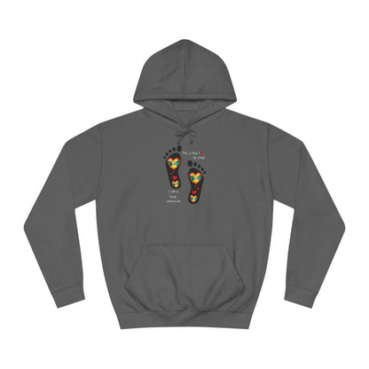 LoveJustJules Grenada Heart Flag Hoodie: Embrace Your Grenadian Pride