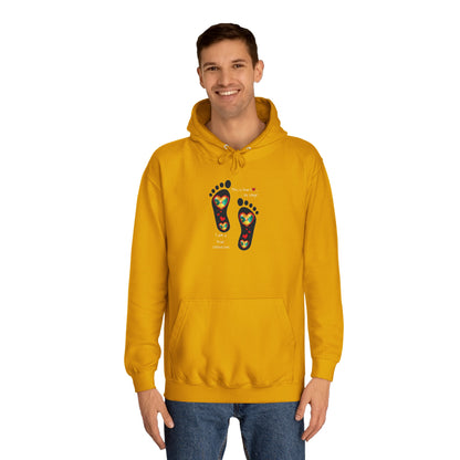 LoveJustJules Grenada Heart Flag Hoodie: Embrace Your Grenadian Pride