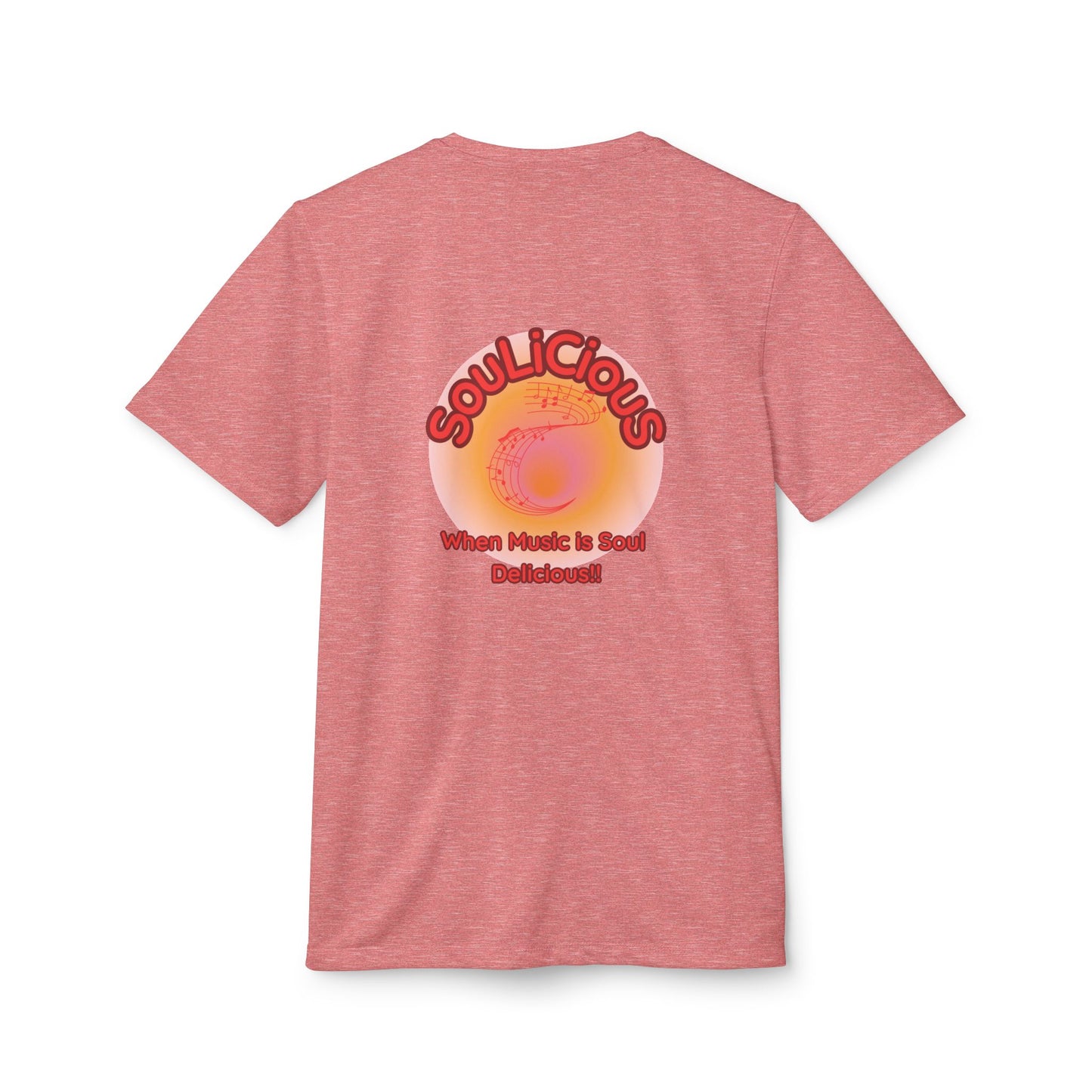 Unisex T-shirt - Adidas branded SouLiCiouS Top - LoveJustJules - Exclusive, Custom-Designed Apparel