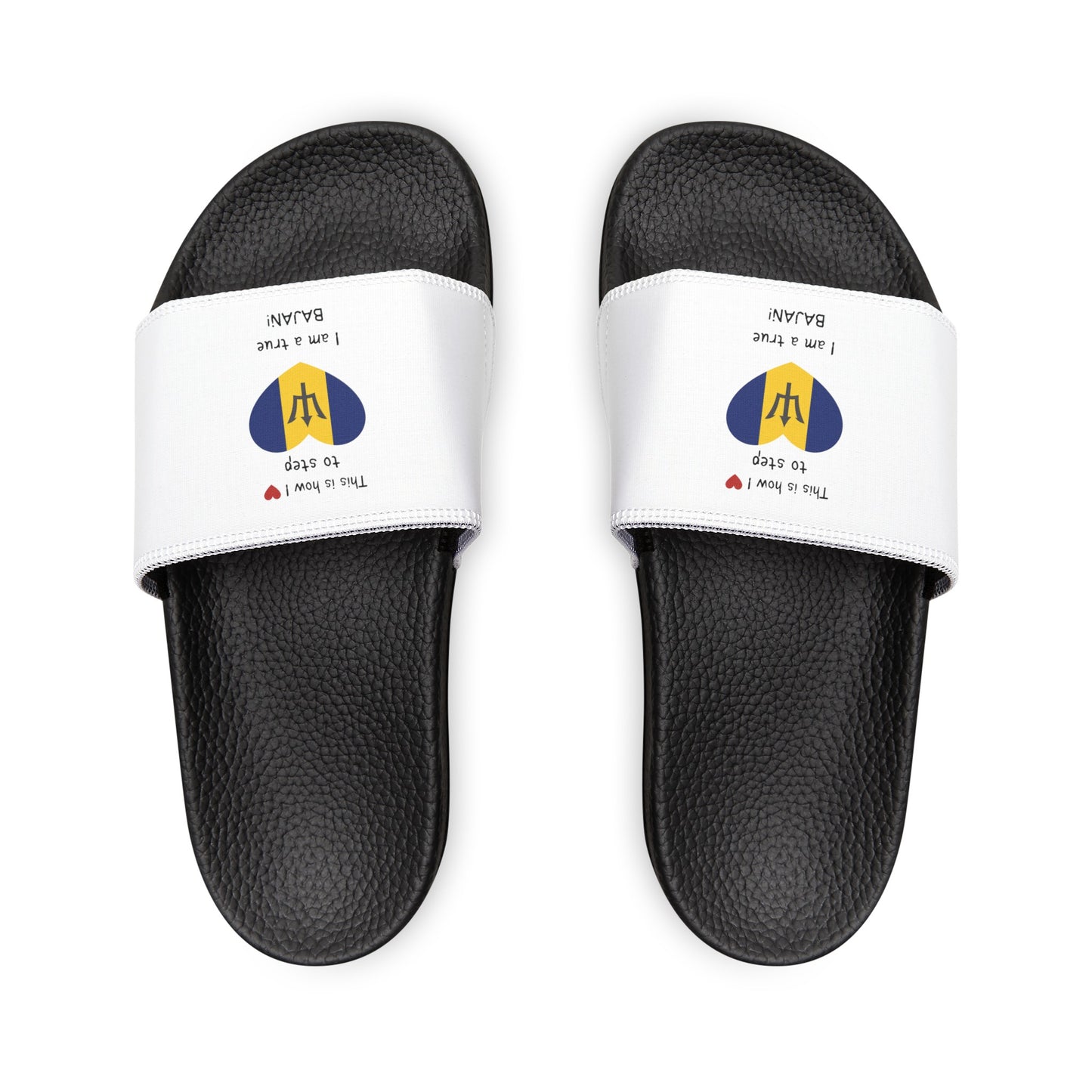 Men's Removable-Strap Sandals -  Heart of Barbados Sliders